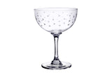 The Vintage List stars champagne coupes set of 6, UK version