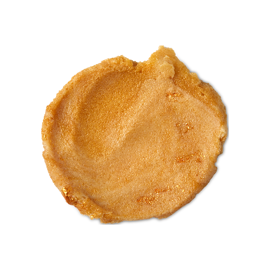 Lush Sticky Dates body scrub, imported from the UK