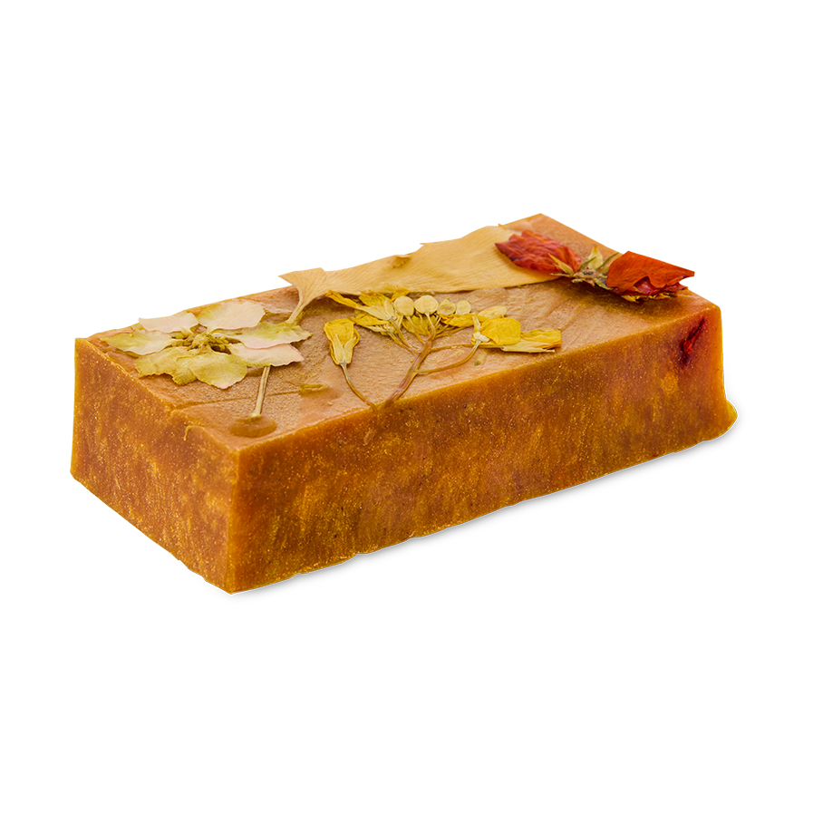 Lush Sticky Syrup soap, sweet toffee scent, imported from the UK