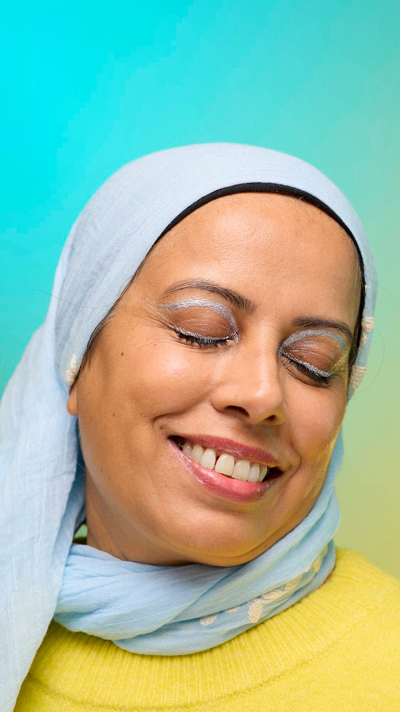Lush Success liquid eyeliner in silver (British brand)