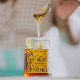 Shrewsbury woodland honey 200g jar, imported from the UK