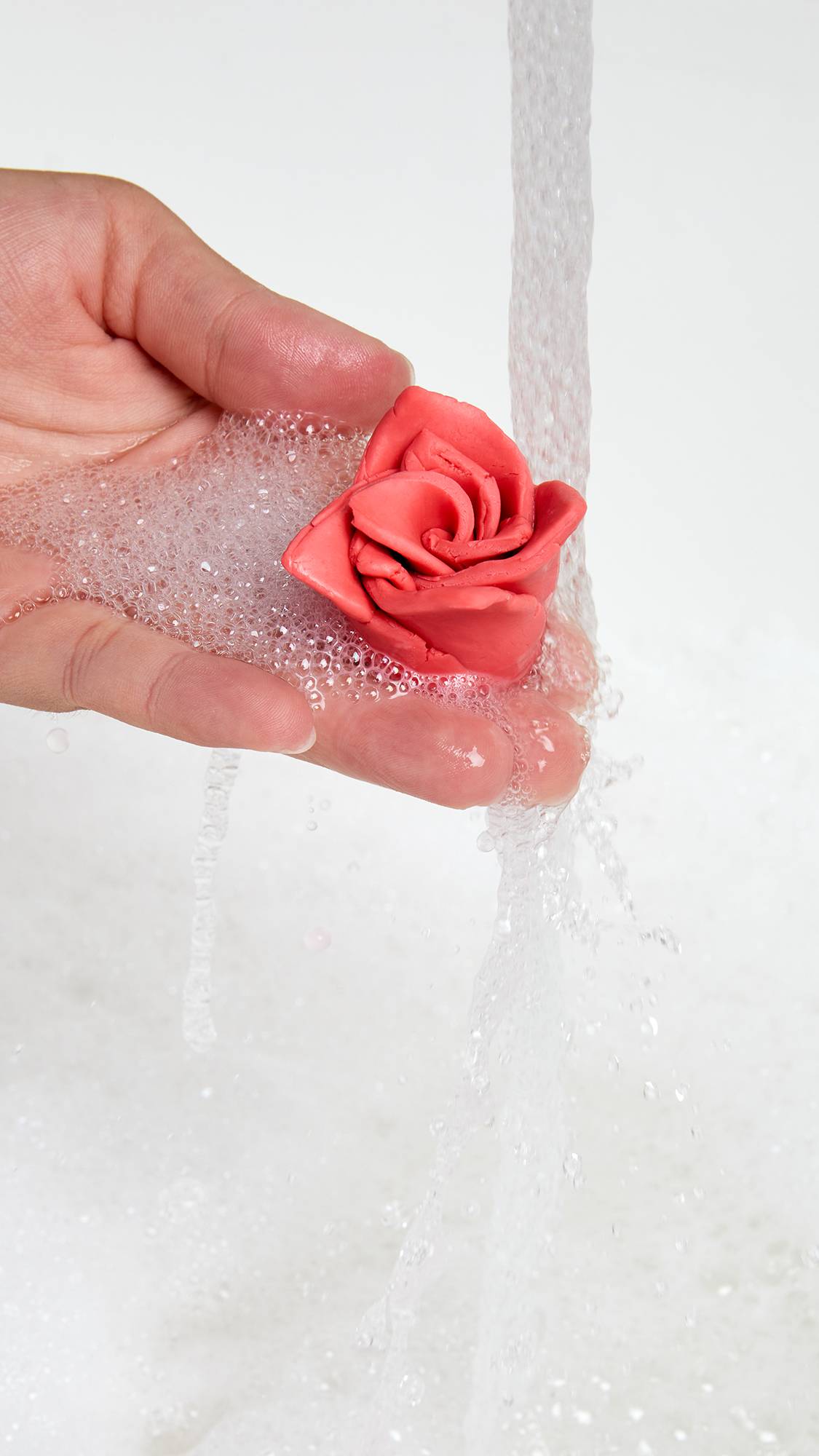 Sunset Fun scented bath dough with mandarin tangerine bergamot - British product