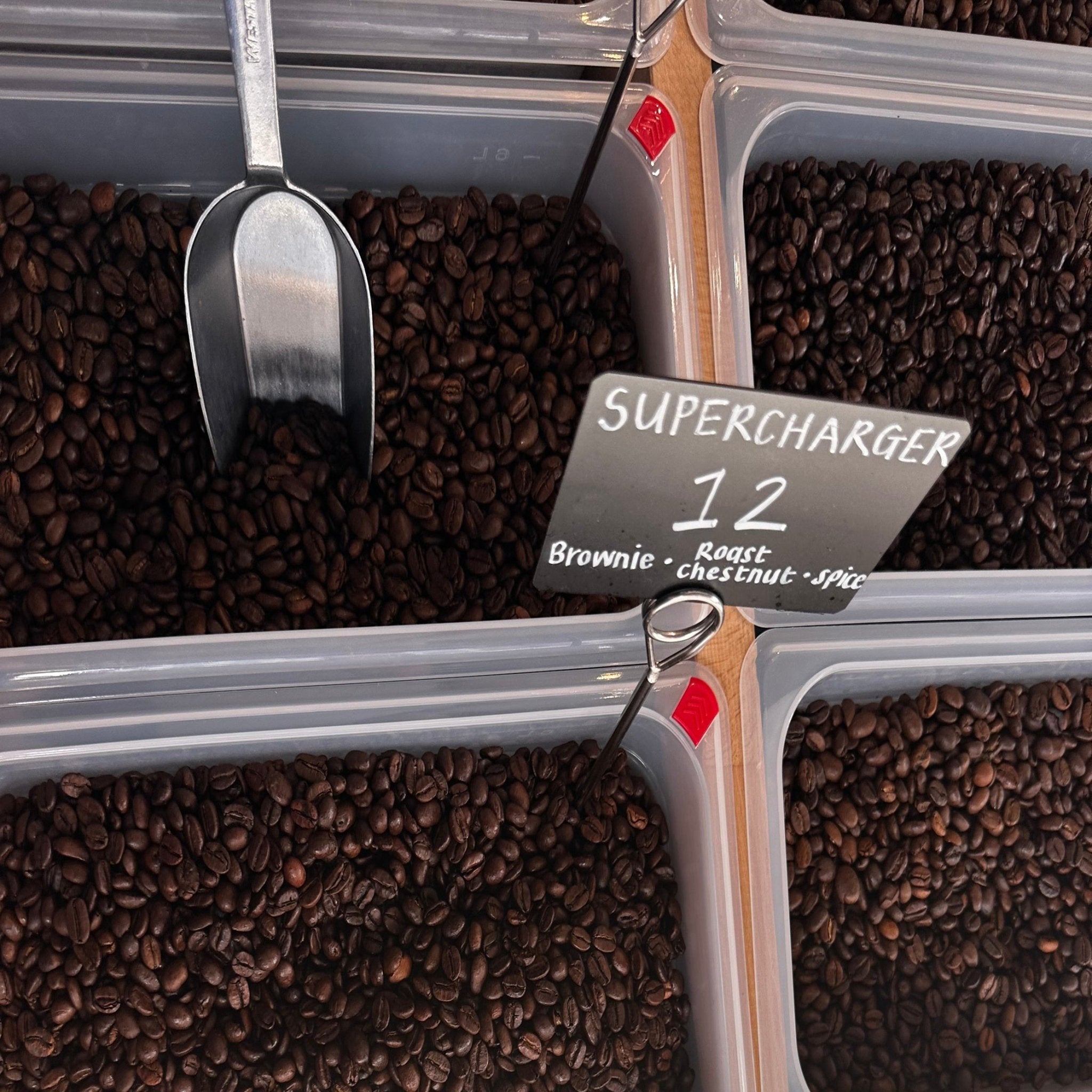 Supercharger coffee beans 200g (British brand)
