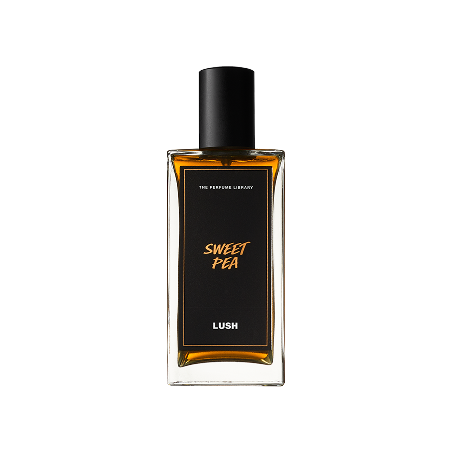 Lush sweet pea floral perfume, imported from the UK