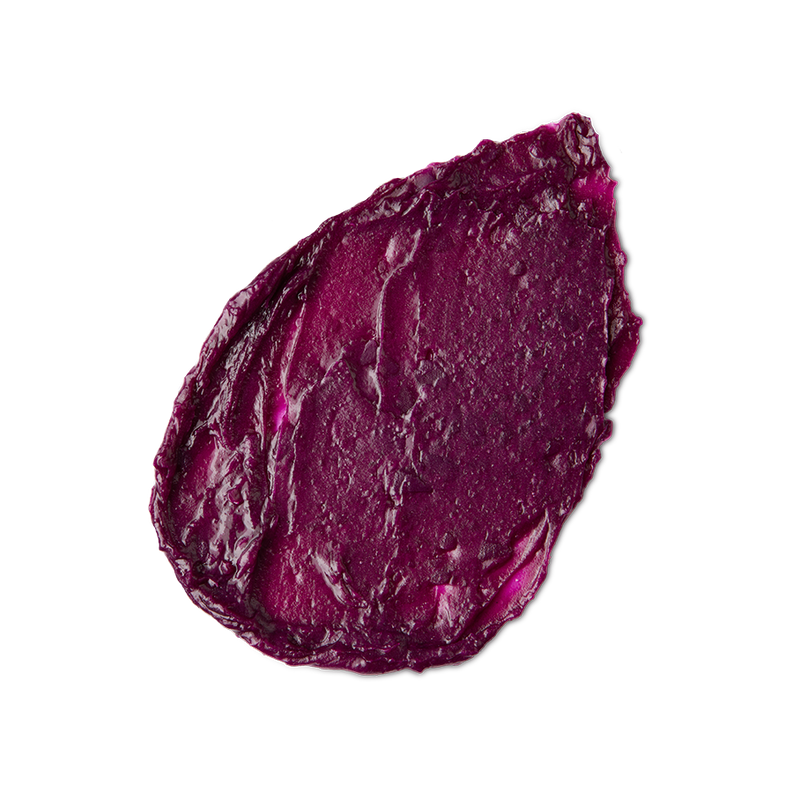 Lush Tartlet lip cream in a purple shade (British brand)