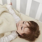 Little Green Sheep organic linen crib sheet 35x80-40x90, imported from the UK