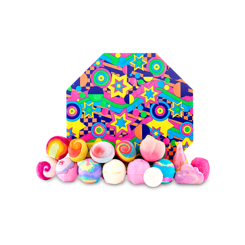 Lush Art of Bathing gift set with bath bombs, UK version