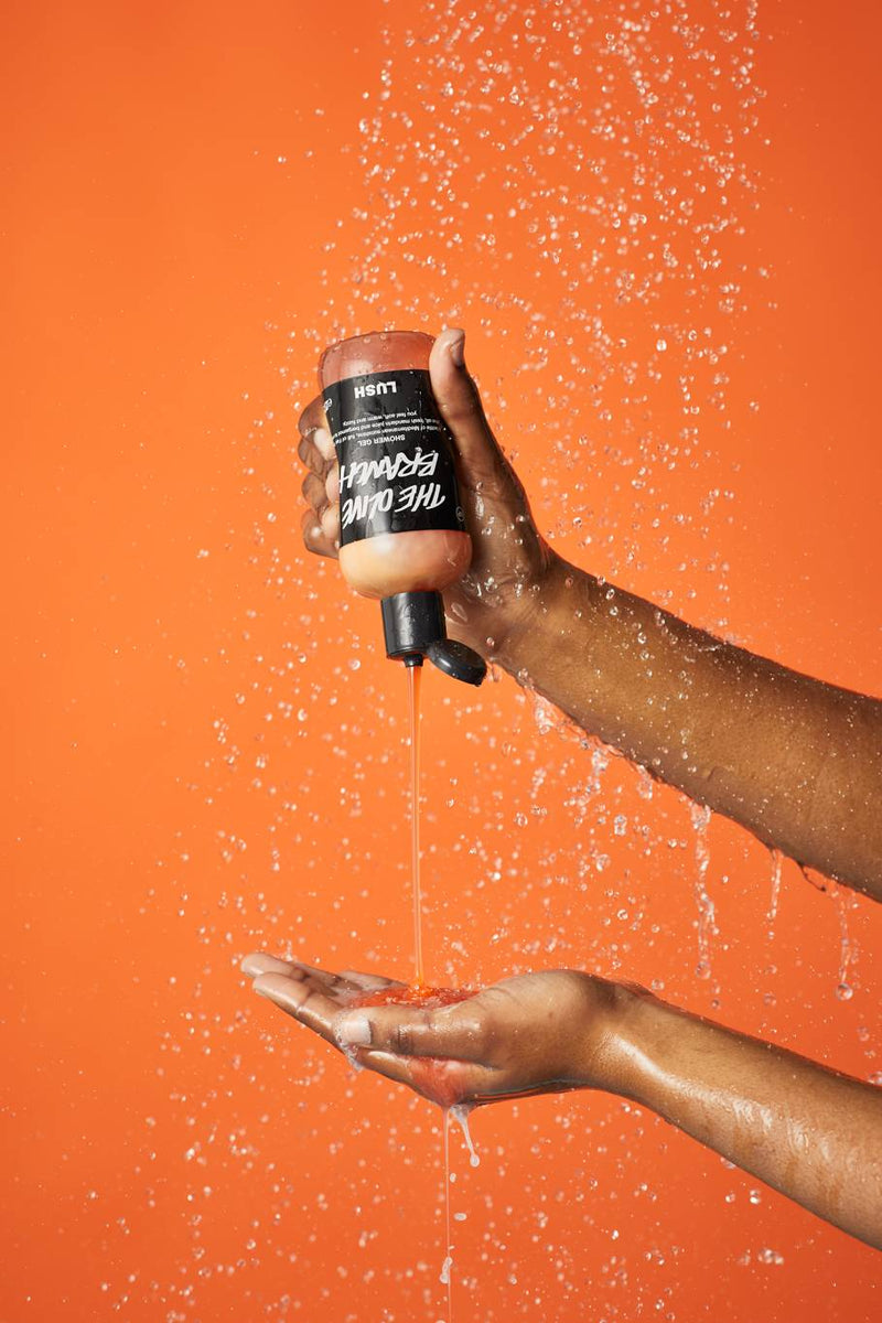 The Olive Branch shower gel with mandarin and bergamot (British brand)