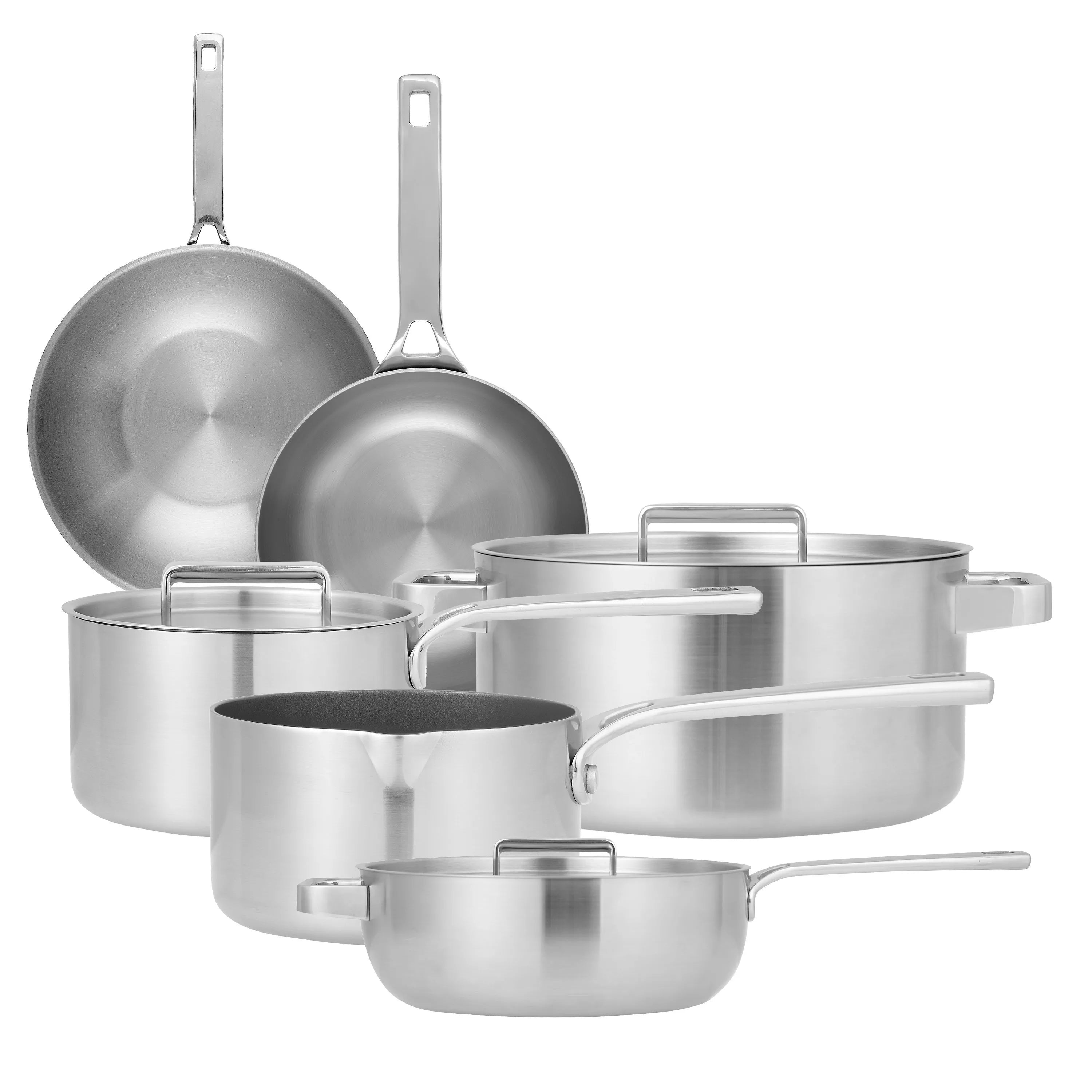 John Lewis 5-Ply Thermacore Stainless Steel Stockpot 24cm, UK version