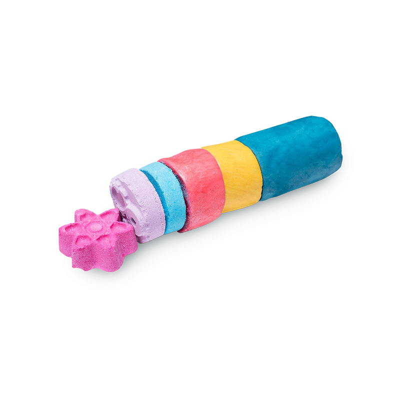 Time Traveller Fun mouldable citrus bath bar, imported from the UK