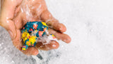 Time Traveller Fun mouldable citrus bath bar, imported from the UK