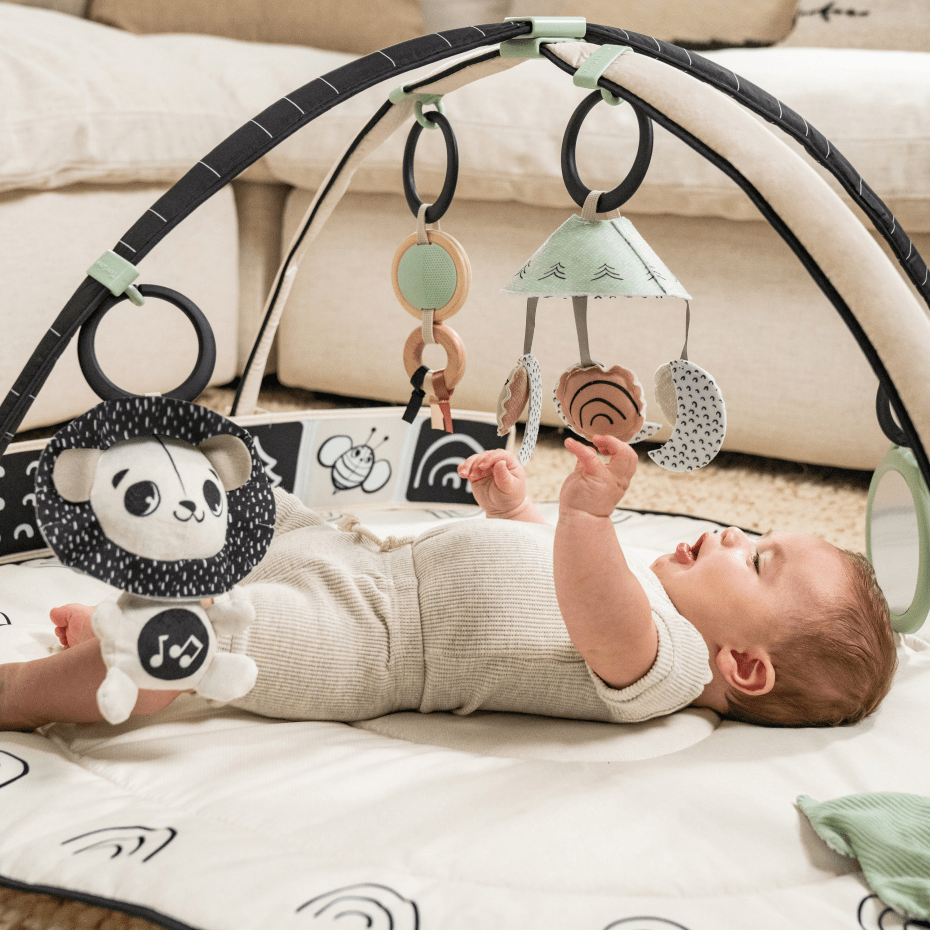 Tiny Love Gymini black and white activity gym (British brand)