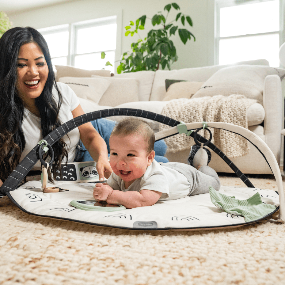 Tiny Love Gymini black and white activity gym (British brand)