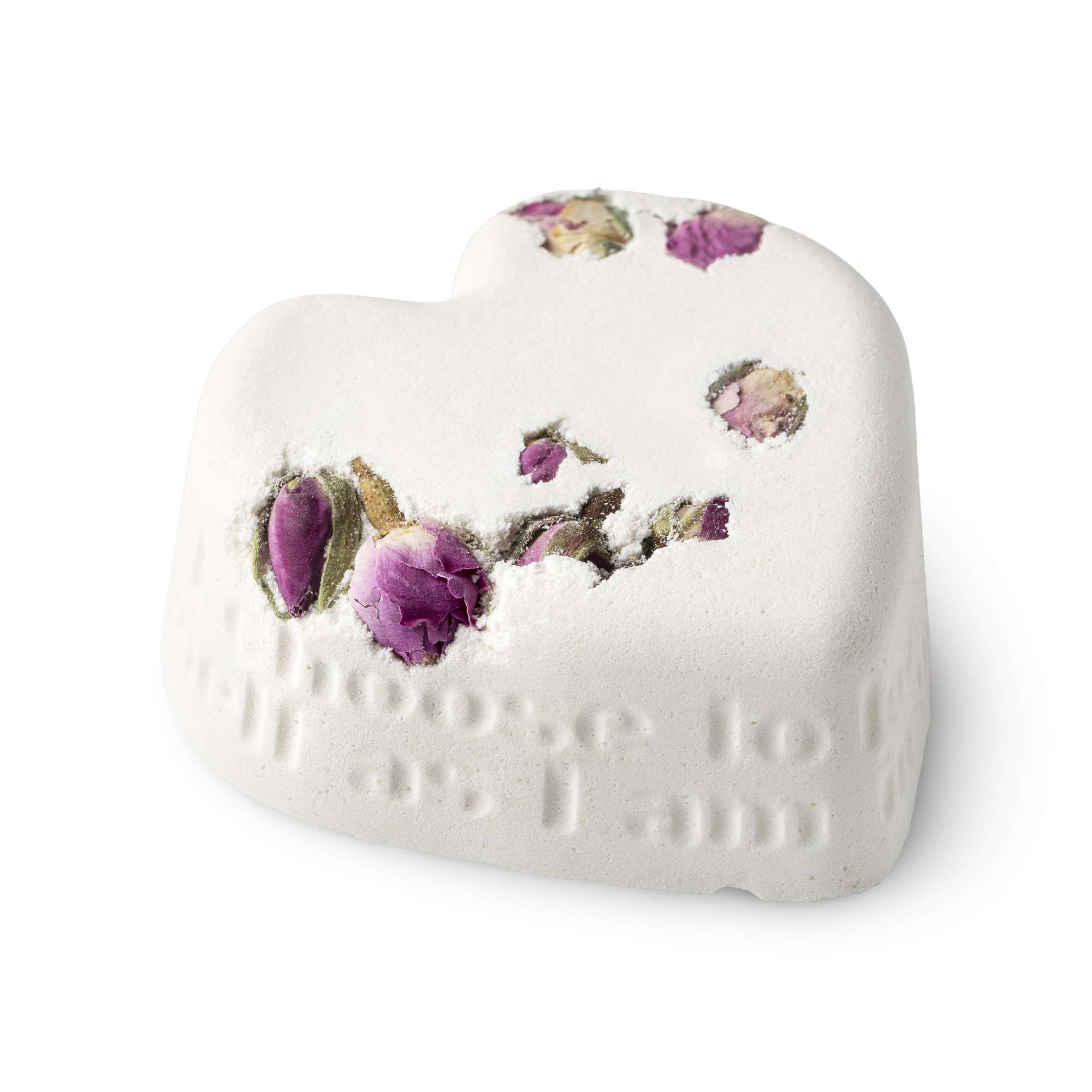 Bath bomb Tisty Tosty with rosebuds and lemon fragrance (British brand)