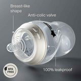 Tommee Tippee anti-colic baby bottles 260ml 6-pack - British product