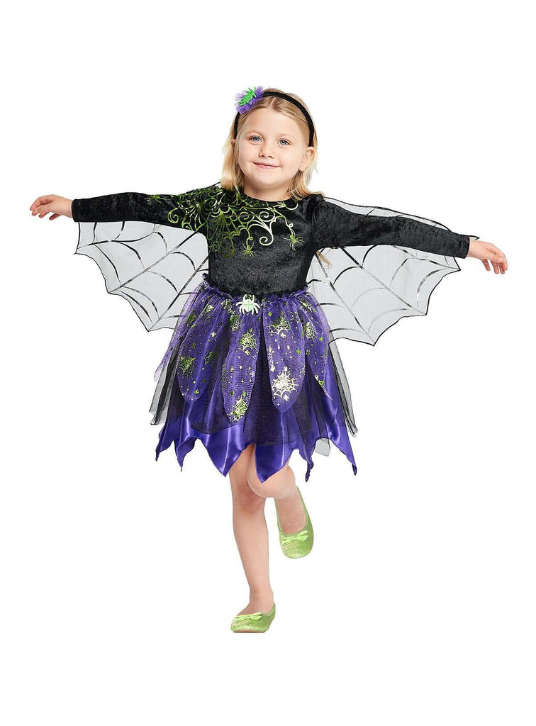 Black & Purple Spider Fairy Costume 6-9 months