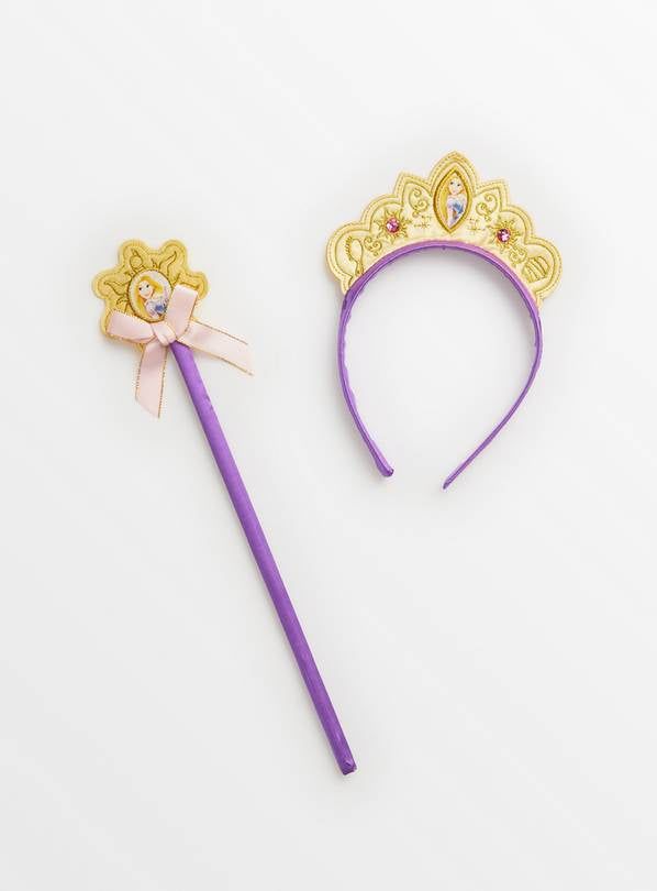 Disney Princess Rapunzel Tiara & Wand One Size GOODS Argos