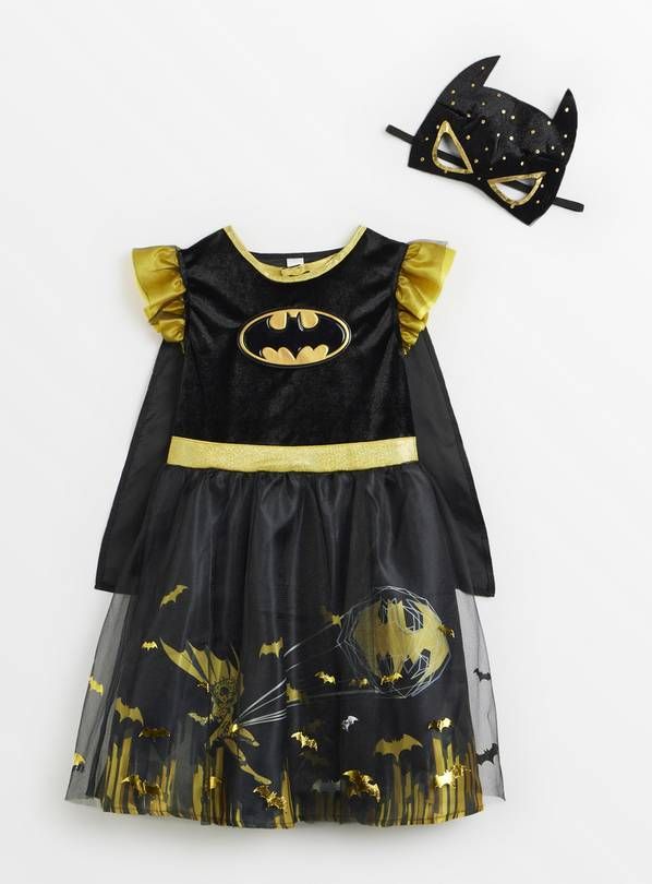 DC Comics Batgirl Costume 5-6 years GOODS Argos