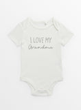 I Love My Grandma White Bodysuit Up to 1 mth GOODS Argos