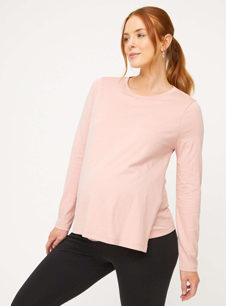 MATERNITY Nursing Plain Long Sleeve Top 2 Pack  18