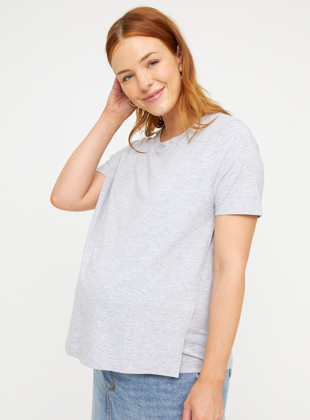 MATERNITY Nursing Plain Short Sleeve Top 2 Pack 16 GOODS Argos