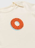 Cream 'O' Initial Short Sleeve Bodysuit Newborn GOODS Argos