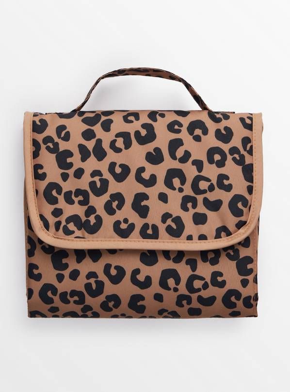 Leopard Print Travel Changing Mat One Size