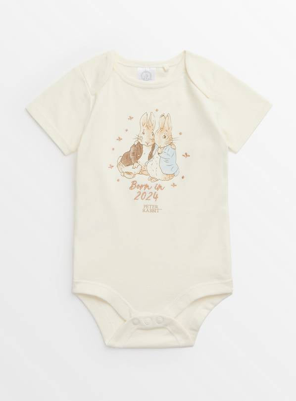 Peter Rabbit Born In 2024 Bodysuit Up to 3 mths GOODS Argos