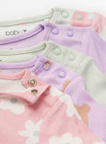 Pastel Ribbed Pyjama Sets 5 Pack 6-9 months GOODS Argos