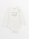 I Love My Grandad Slogan White Bodysuit Up to 3 mths GOODS Argos