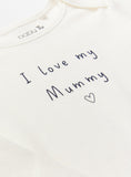 I Love My Mummy White Bodysuit 9-12 months GOODS Argos