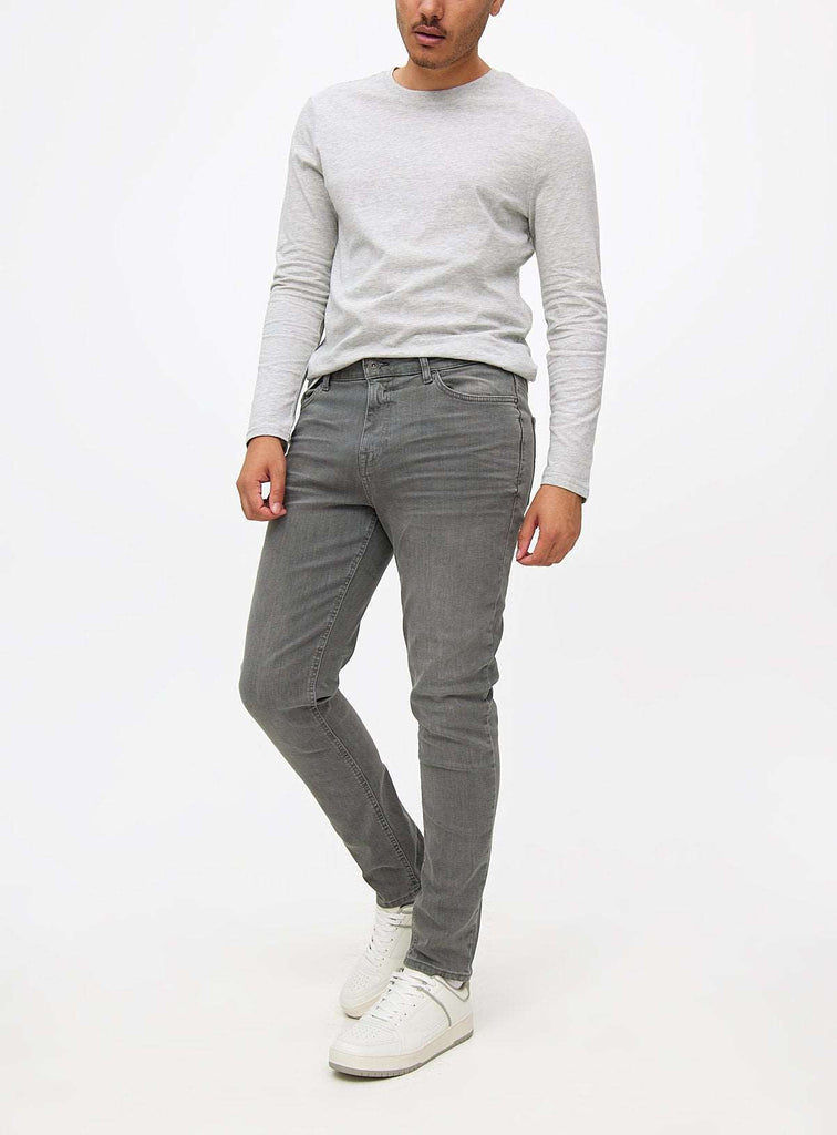 Grey Skinny Fit Denim Jeans  42R