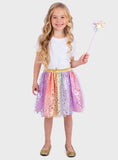 Rainbow Star Tutu Skirt & Wand Fancy Dress Set 3-5 years GOODS Argos