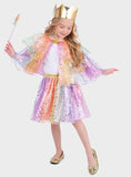 Rainbow Star Cape & Crown Fancy Dress Set One Size GOODS Argos