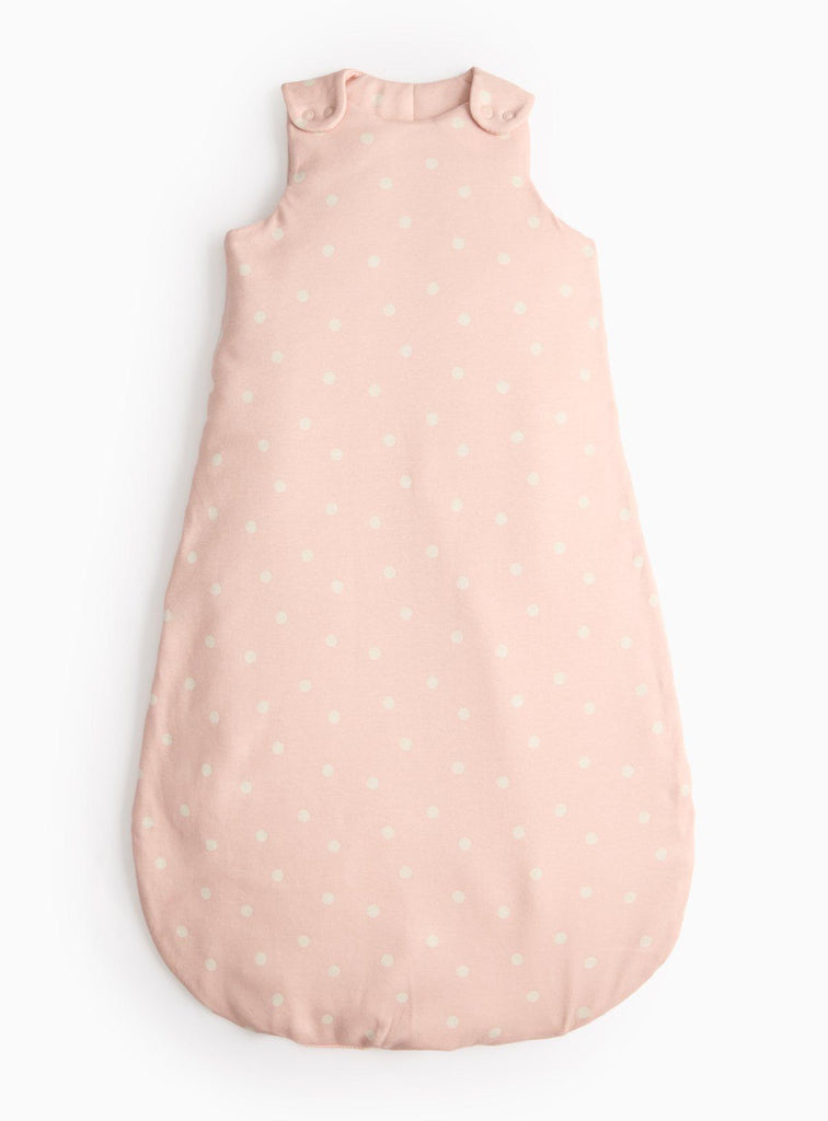 Pink Spot Print 3.5 Tog Sleeping Bag  0-6 Months