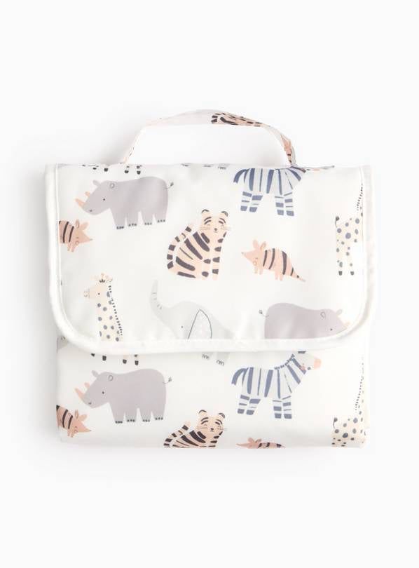 Safari Animal Print Travel Changing Mat One Size GOODS Argos