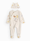 Winnie The Pooh Born in 2025 Sleepsuit & Hat Set Up to 1 mth GOODS Argos