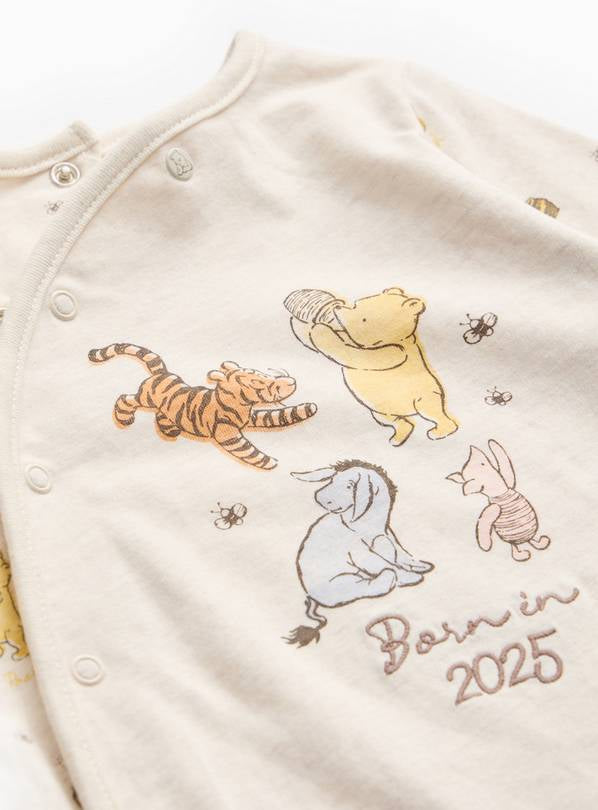 Winnie The Pooh Born in 2025 Sleepsuit & Hat Set Up to 1 mth GOODS Argos