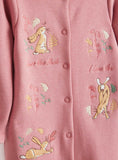 Guess How Much I Love You Pink Fleece Lined Sleepsuit 3-6 months GOODS Argos