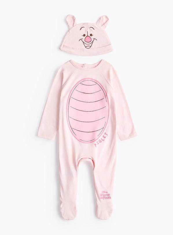 Disney Unisex Piglet Sleepsuit & Hat Set 9-12 months GOODS Argos