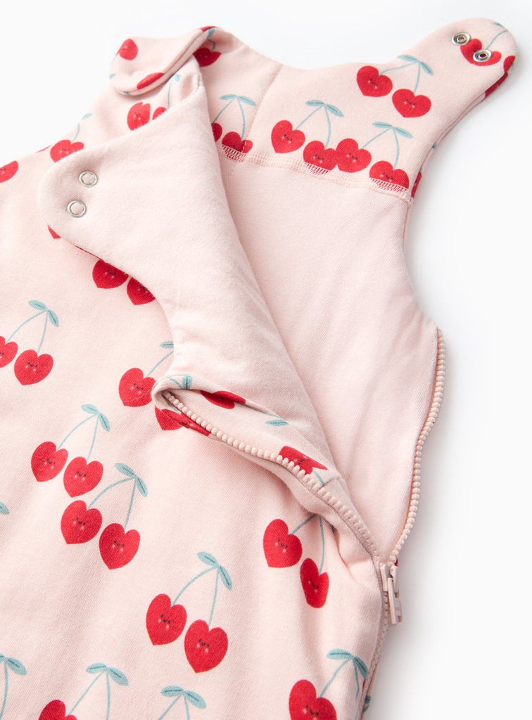 Pink Cherry Printed 2.5 Tog Sleeping Bag 0-6 Months