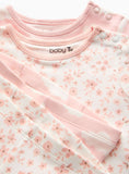 Pink Cloud & Floral Print Pyjama Set 2 Pack 6-9 months GOODS Argos