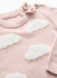 Pink Cloud Knitted Jumper & Leggings Set Up to 3 mths GOODS Argos