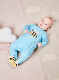 JOJO MAMAN BÉBÉ Bee Applique Zip Sleepsuit Up To 3 mths GOODS Argos