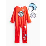 Dr. Seuss Thing One costume 5-6 years - British product