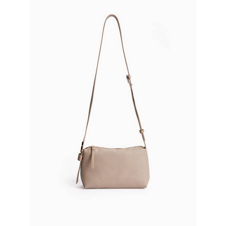 Beige minimal crossbody bag one size, UK version