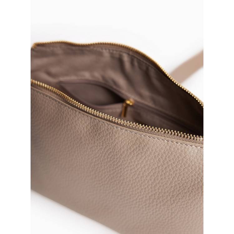 Beige minimal crossbody bag one size, UK version