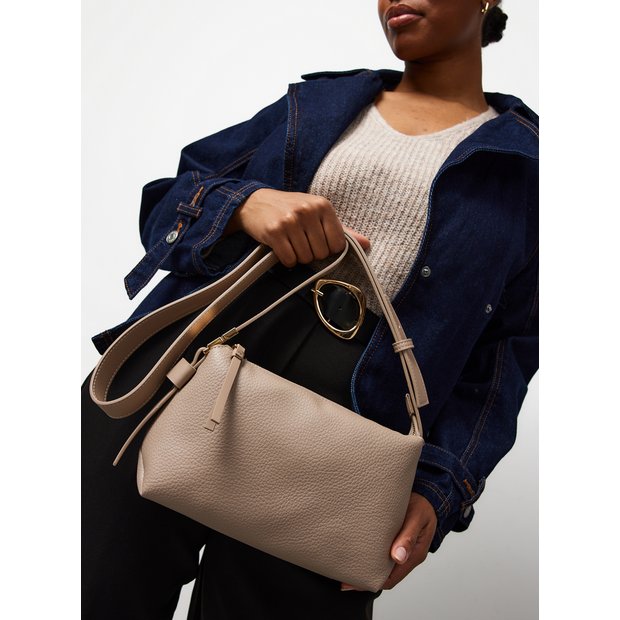 Beige minimal crossbody bag one size, UK version