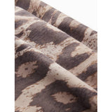 Neutral lightweight leopard print scarf one size (British brand)
