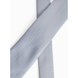 Grey textured tie one size, imported from the UK